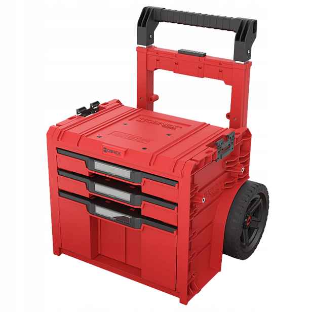 Qbrick Pro Cart 2.0 Plus Drawer 3 Red Ultra Hd Custom box na nářadí