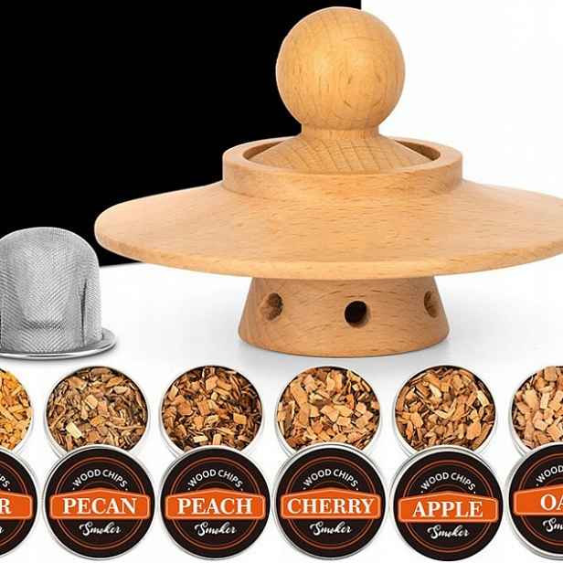 Sada Na Uzení Whisky Smoker Dárek K Narozeninám Pro Muže