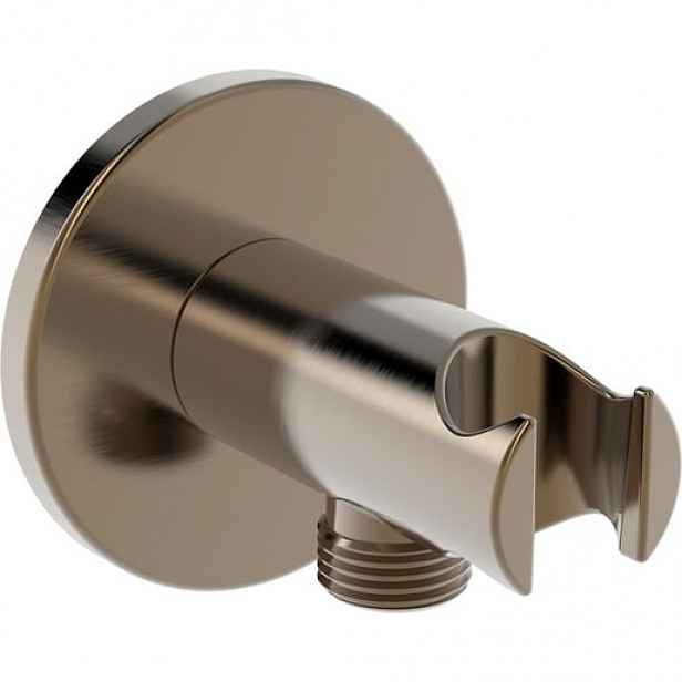 Hansa Oras podomítkový vývod s držákem sprchy broušený bronz 290040-81