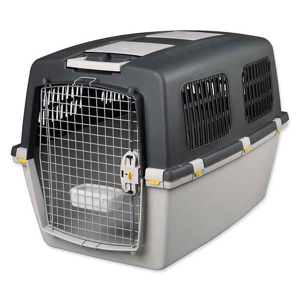 Šedá přepravka pro domácího mazlíčka 92x64 cm Trixie Gulliver 6 M-L – Plaček Pet Products