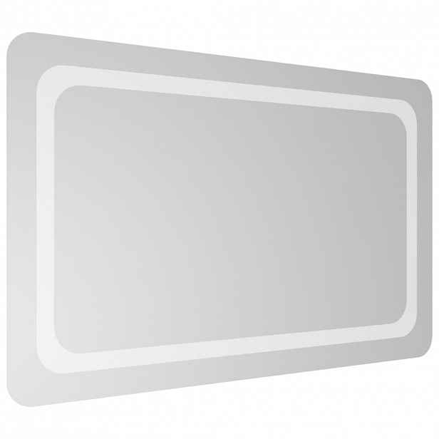 vidaXL Koupelnové zrcadlo s LED osvětlením 50x80 cm