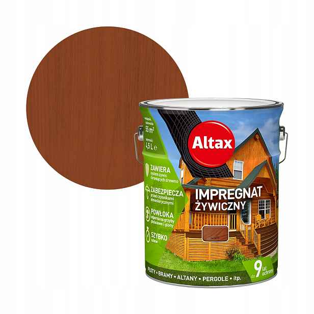Altax Pryskyřičný Impregnat 4,5L Ořech