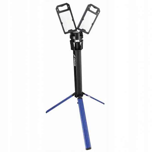 Dedra Led lampa skládací, 5000lm, 2 světelné hlavy, dvě barvy světla, stoja