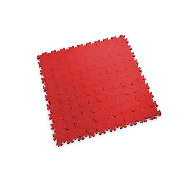 Dlaždice podlahová Fortelock Machine industry penízky ROSSO RED
