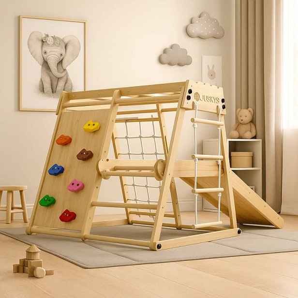Juskys 106292 dětská lezecká sestava skládací 100 cm