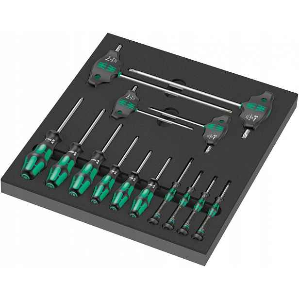 Nástrojový modul 2/3 šroubováky, šroubováky Torx Hf 9712 Wera