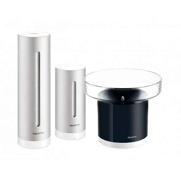Netatmo - Meteostanice Weather Station, Rain Gauge, černá/stříbrná NBU-NWS-NRG