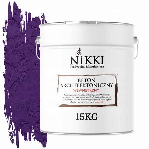 Dekorativní architektonický beton vnitřní 10 m2 15 kg fialový H2711