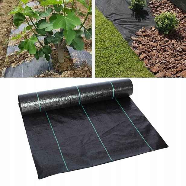 Agrotkanina Agrotextilie Proti Plevelu Černá 2x25 m 90 g/m2