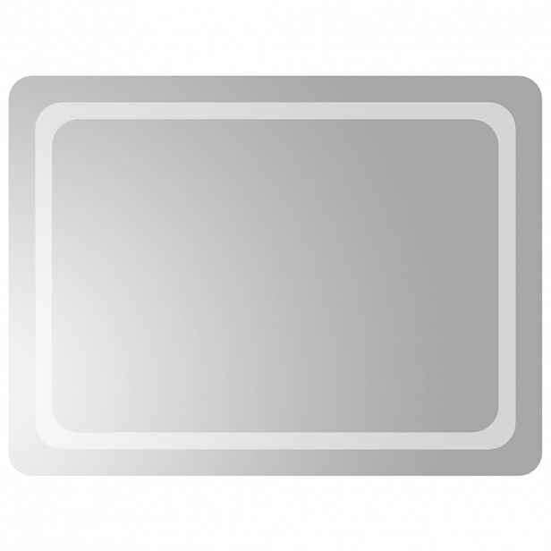 vidaXL Koupelnové zrcadlo s LED osvětlením 60 x 80 cm