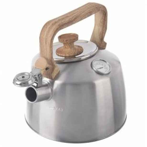 čajník 3,2l Teploměr, víčko, píšťalka, NR