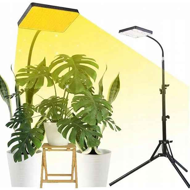 Led lampa pro pokojové rostliny se stojanem 25 W 2000 lumenů