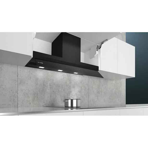 Siemens iQ500 Vestavný odsavač par 90 cm černé sklo LJ97BAM60