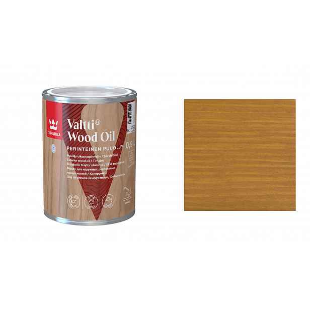 Tikkurila Valtti Wood Oil 0,9L 5070 Ruoko Ochranný Rozpouštědlový Olej