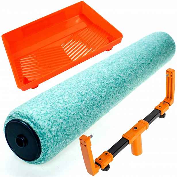 Malířská Sada Nekapající Váleček Na Malování 40 CM 10 MM Velký Záchod Držák