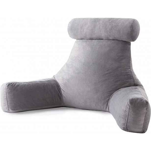 Polštář Na Čtení XL Memory Foam Opěrka Krku Zad S Úchytem