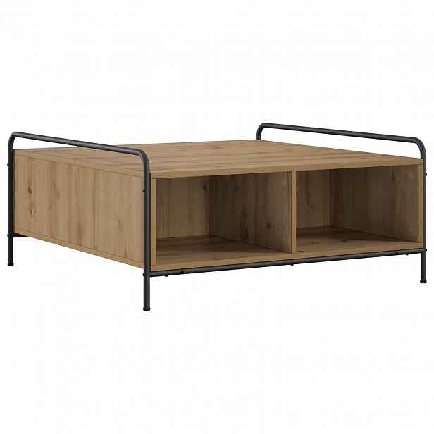 vidaXL Konferenční stolek Dub artisan 90 x 90 x 41 cm Kompozitní dřevo