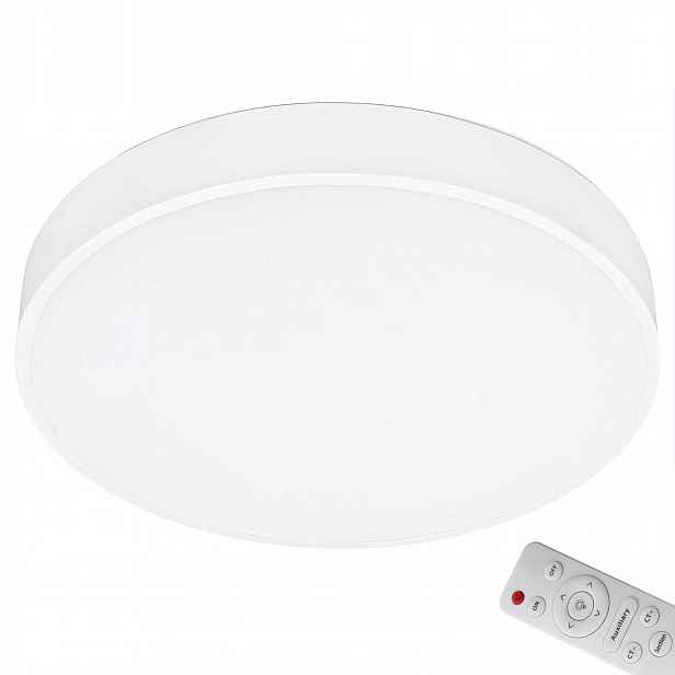 Bílé Stropní Svítidlo Stropní Svítidlo Kulatý 40CM Led 3 Barvy Dálkový Ovladač Moderní
