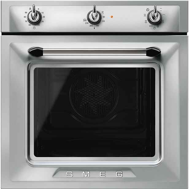 Smeg Vestavná horkovzdušná trouba Victoria SF6905, parní čistění, nerezová SF6905X1