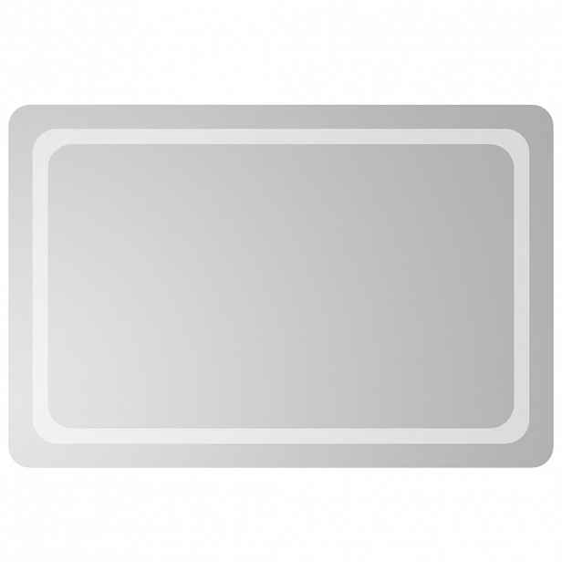 vidaXL Koupelnové zrcadlo s LED osvětlením 60x90 cm