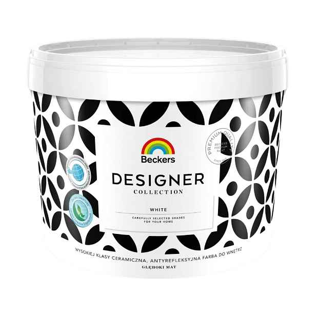 Beckers Designer Collection White 10L Bílá Barva na stěny a stropy