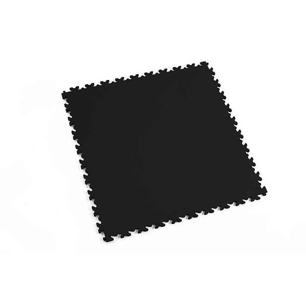 Dlaždice podlahová Fortelock Machine industry kůže BLACK