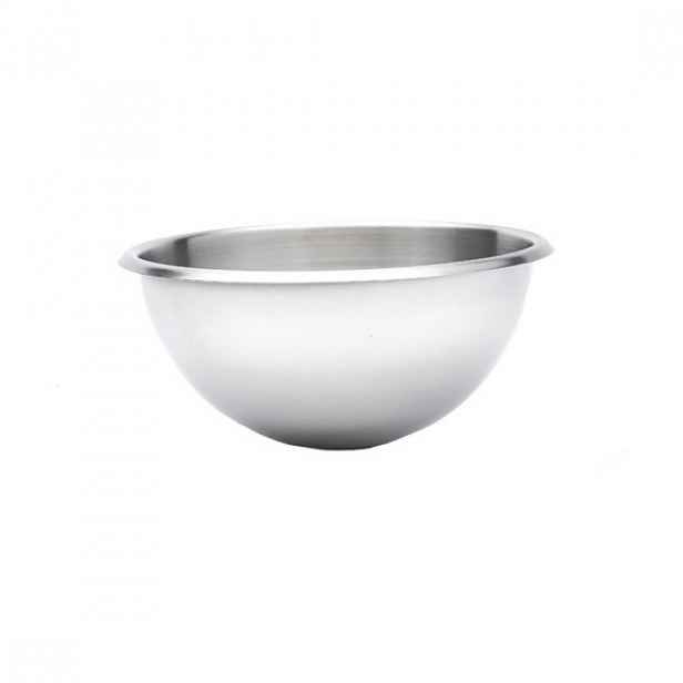 Mísa s kulatým dnem, nerezová ocel, 24 cm / 3,6L - značka de Buyer