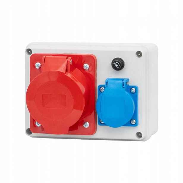 Rozvaděč R-150 – zásuvky 32A/5P, 230V s pojistkou F3.0084