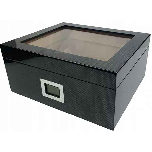 Humidor pro skladování doutníků Angelo Carbon