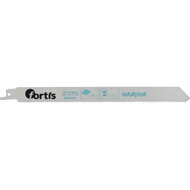 Pilový List pro šavlové pily na dřevo s kovem 210/2,5 210 mm Fortis