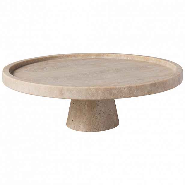 Servírovací talíř na noze Manufacture Travertine, 28 cm - Villeroy & Boch