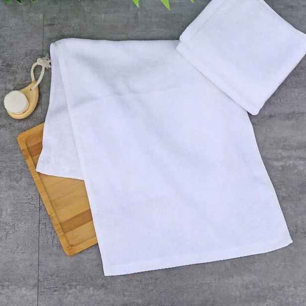 Shein Bílé Ručníky 5-PACK Vrs S07__70 X 140 CM