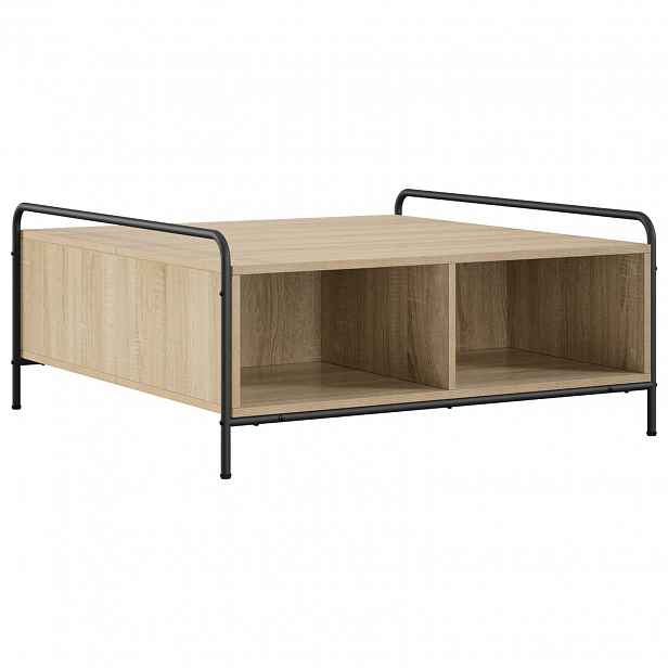 vidaXL Konferenční stolek Dub sonoma 90 x 90 x 41 cm Kompozitní dřevo