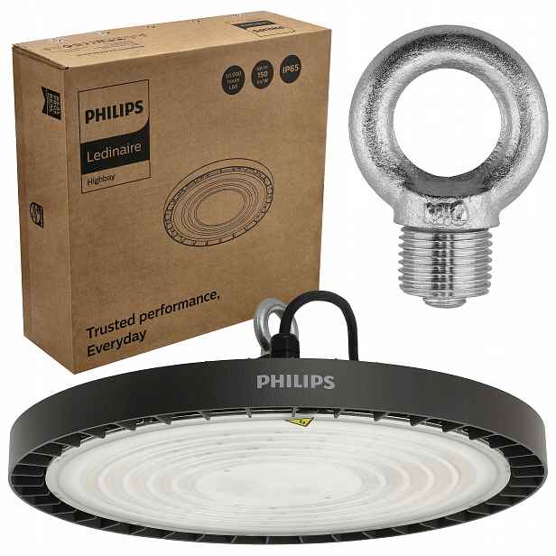 Led průmyslová lampa Ufo High Bay 185W 28000lm 4000K IP65 Philips 116°