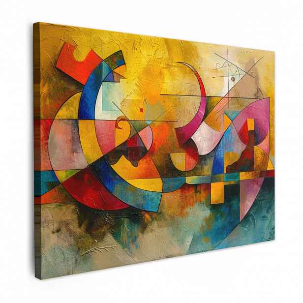 MuchoWow OBRAZ NA PLÁTNĚ Umění - abstraktní - moderní 40x30 cm