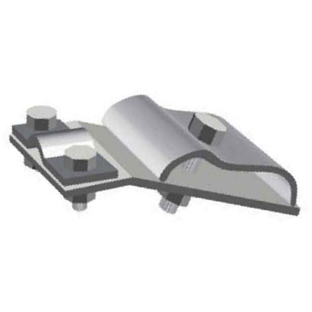 Podpěra vedení na střechy konektor d6/8 2xM6,1 M8x30