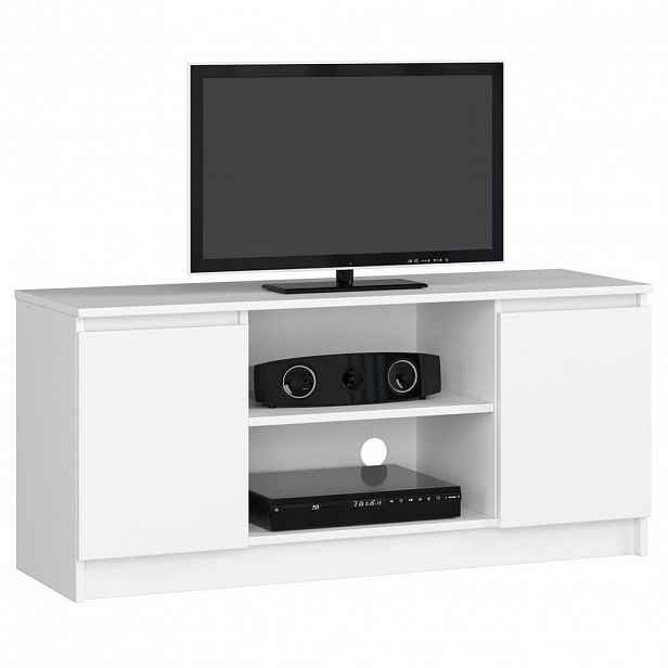 RAUMHIRSCH FURNITURE NÍZKÁ SKŘÍŇ Bílá 55/120/40