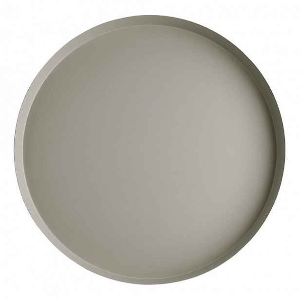 Butlers EXHIBITION Podnos dekorační 40 cm - šedá