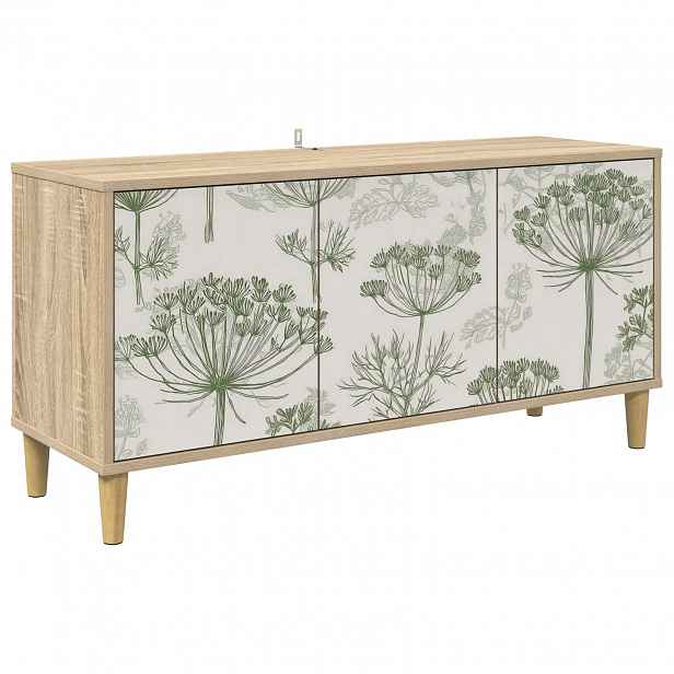 vidaXL Televizní skříň GOTHA 102 x 33 x 50 cm Sonoma Kompozitní dřevo