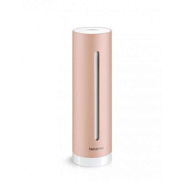 Netatmo - Měřič kvality vzduchu Smart Indoor Air Quality Monitor, růžové zlato NHC-EC