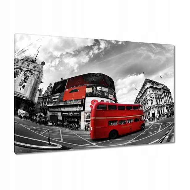 Obrazy 120x80 Červený Londýn