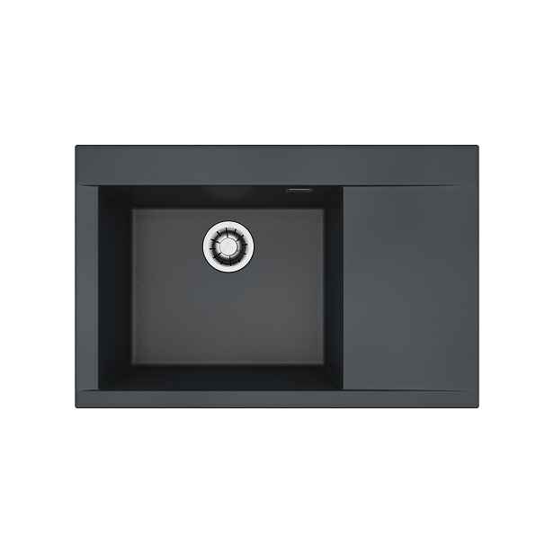 Alveus PURE-G 70 L černý A90 + QC sifon_algranit