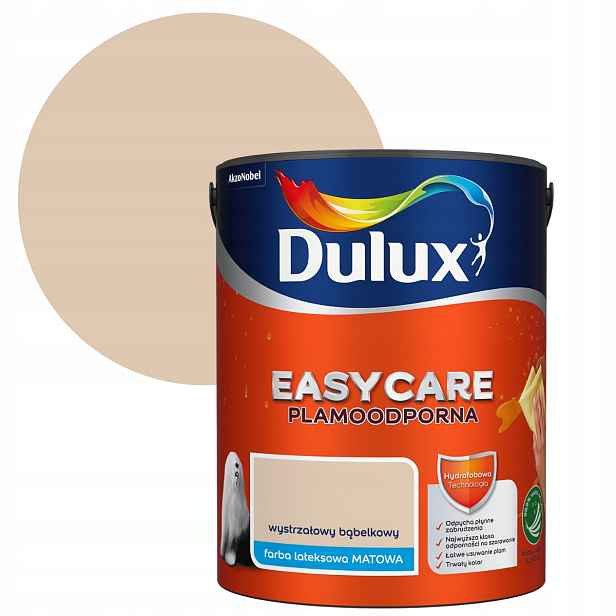 Dulux Easycare Barva Odolná Proti Skvrnám, bublinková vystřelovací 5L