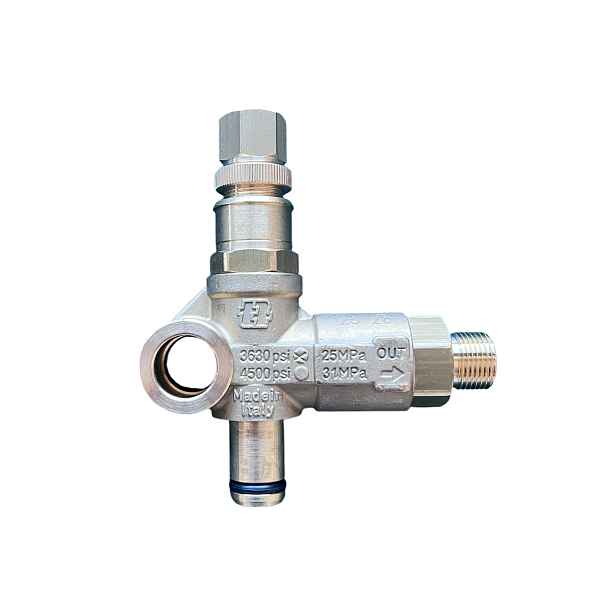 Regulátor tlaku by-pass Tecomec VRF2 G3/8 220/250 bar bez knoflíku