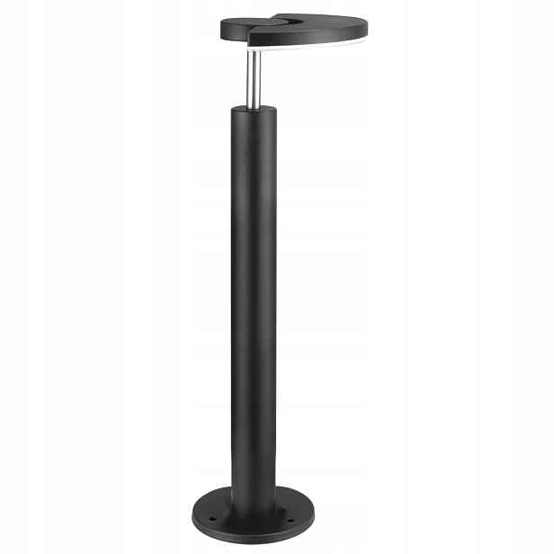 Venkovní stojací lampa Led sloupek černá moderní studená 54 cm Polux