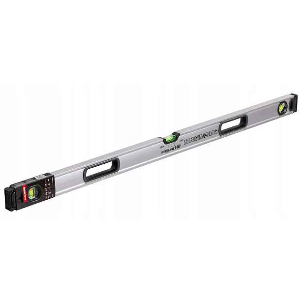Hliníková vodováha s úchyty 120 cm 1,2 m 3 libely 0,5 mm/1 m ProlineHD 15983