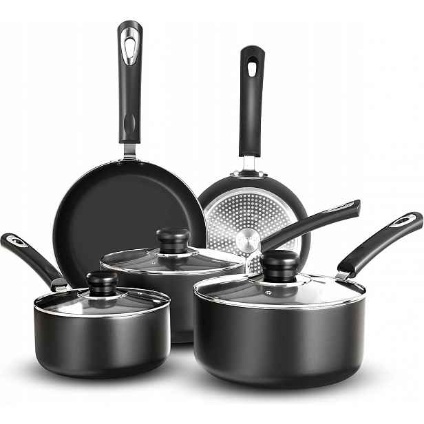 Kichly Sada 5 indukčních hrnců a pánví 20-28 cm s víkem Kuchyně