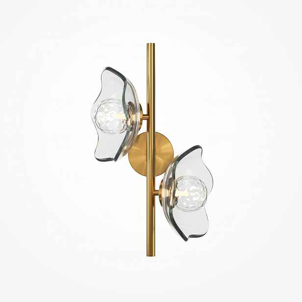 Maytoni Moderní nástěnná lampa Miracle (nástěnné svítidlo) MOD207WL-02BS Brass