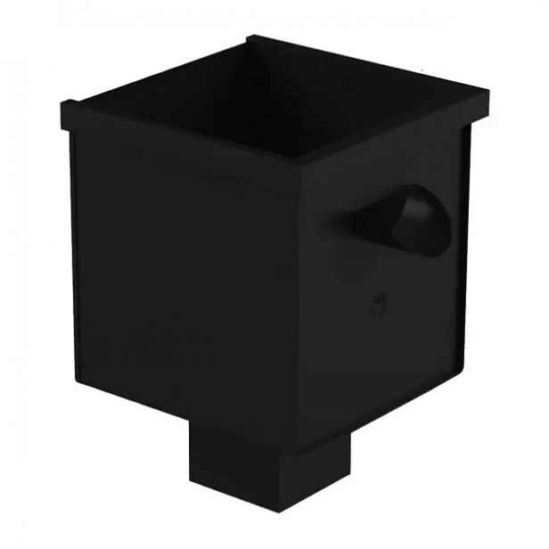 Dřezový koš Galeco OCEL2 pro trubky 80x80 mm, černý