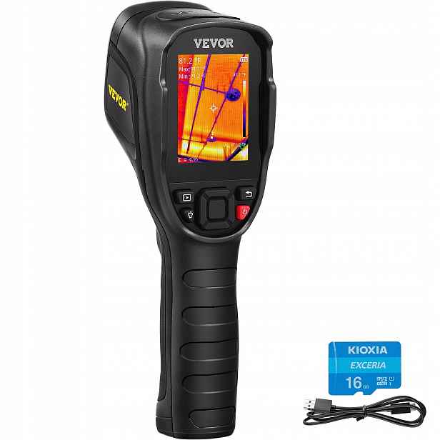 Infračervená termovizní kamera 240x180 s citlivostí 40 mK pro inspekci 16 Gb